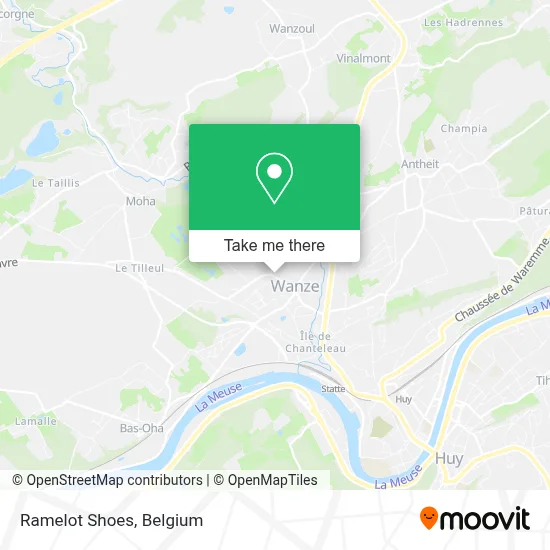 Ramelot Shoes map