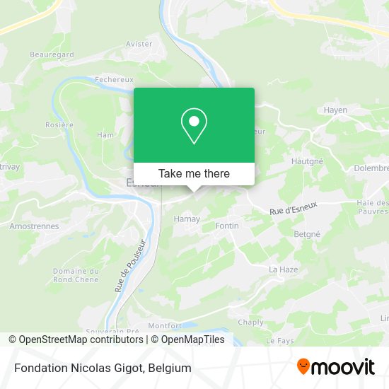 Fondation Nicolas Gigot plan