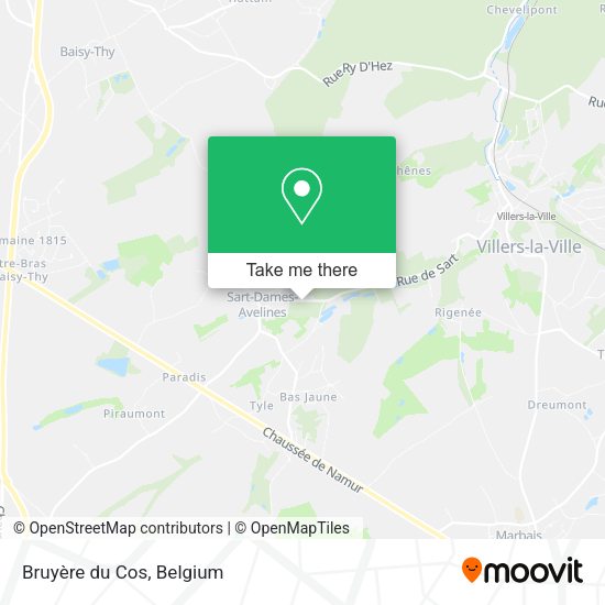 Bruyère du Cos plan