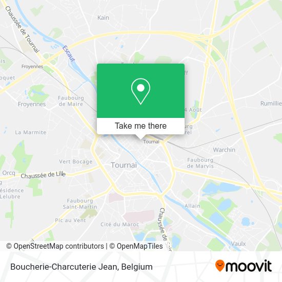 Boucherie-Charcuterie Jean map