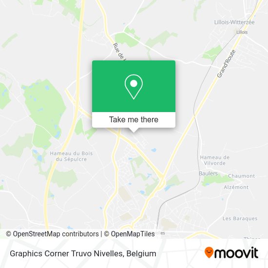 Graphics Corner Truvo Nivelles map