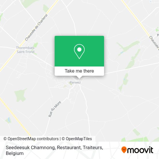 Seedeesuk Chamnong, Restaurant, Traiteurs map