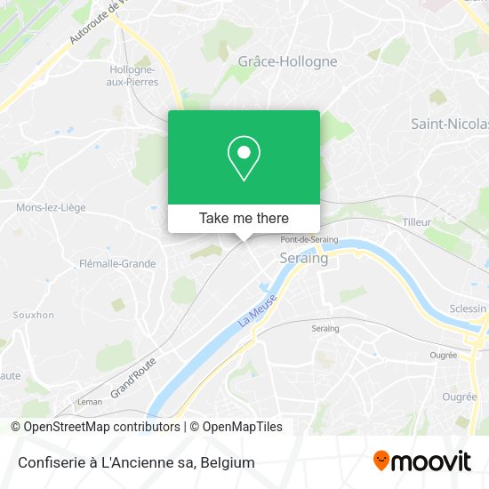 Confiserie à L'Ancienne sa plan