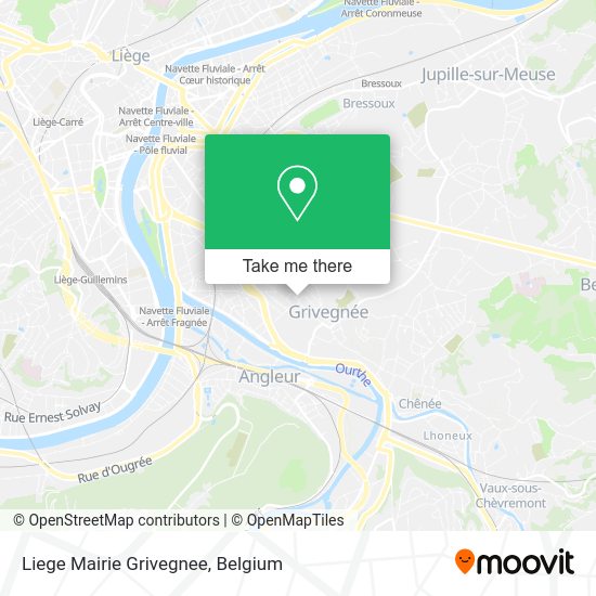 Liege Mairie Grivegnee plan