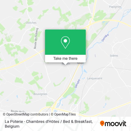 La Poterie - Chambres d'Hôtes / Bed & Breakfast plan