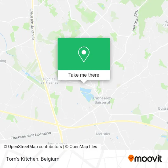 Tom's Kitchen map