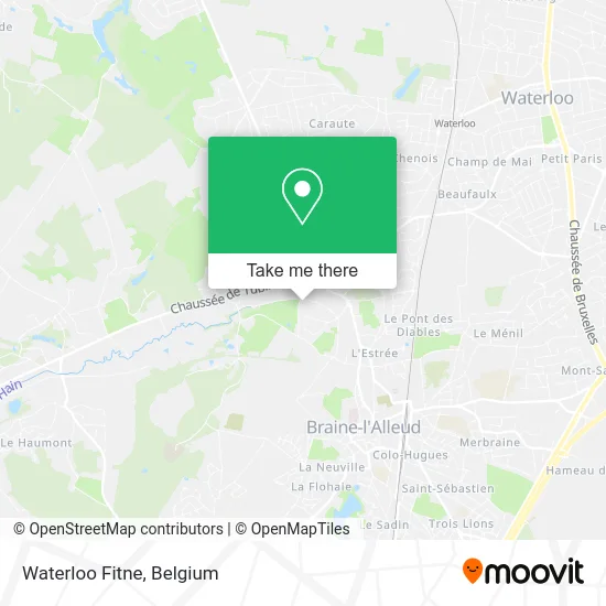 Waterloo Fitne map