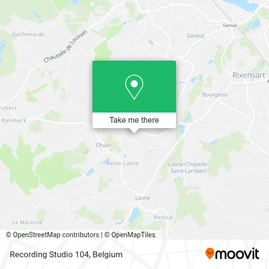Recording Studio 104 map