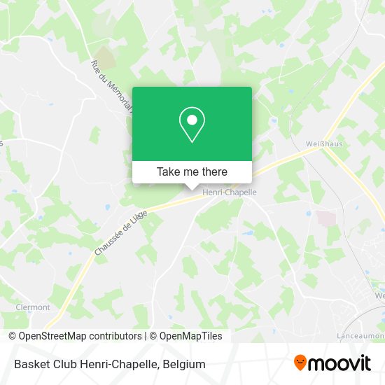 Basket Club Henri-Chapelle plan