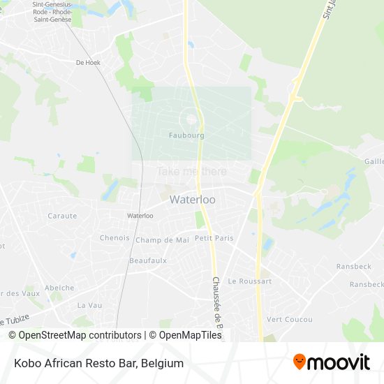 Kobo African Resto Bar map