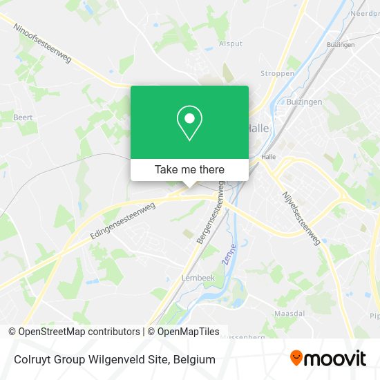 Colruyt Group Wilgenveld Site plan