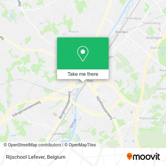 Rijschool Lefever map