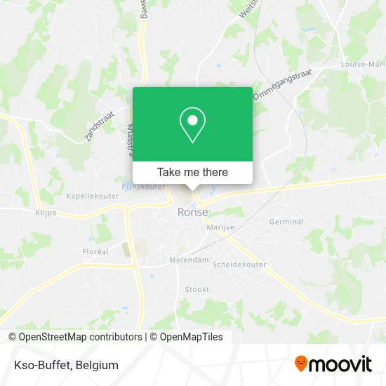 Kso-Buffet map