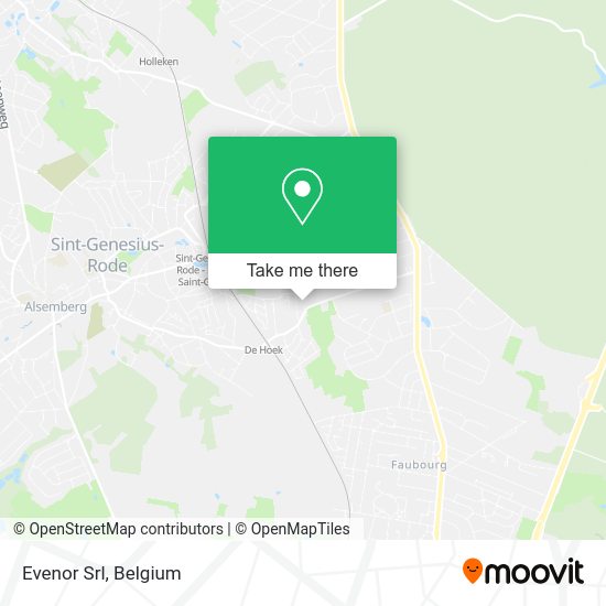 Evenor Srl map