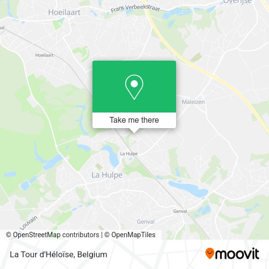 La Tour d'Héloïse map