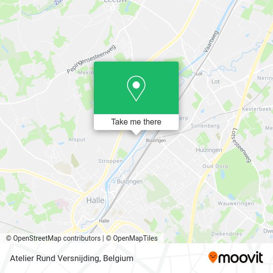 Atelier Rund Versnijding plan