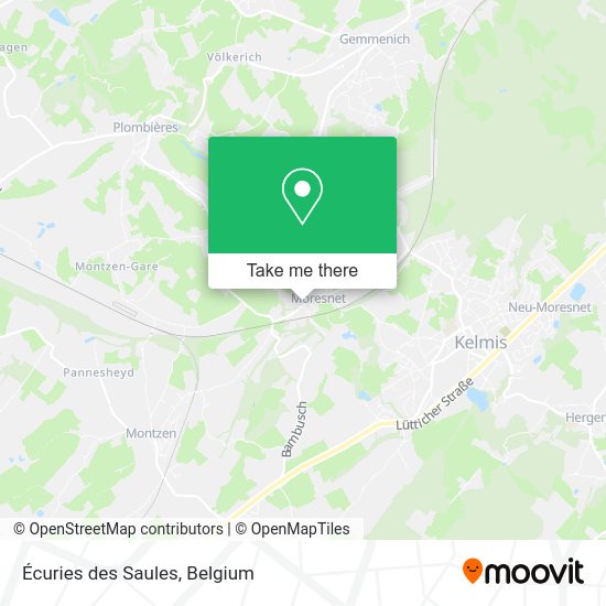 Écuries des Saules map