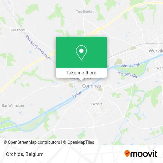 Orchids map