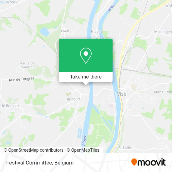 Festival Committee map