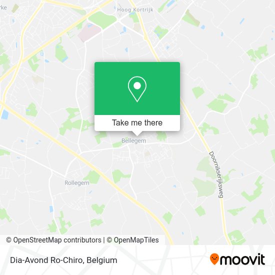 Dia-Avond Ro-Chiro plan