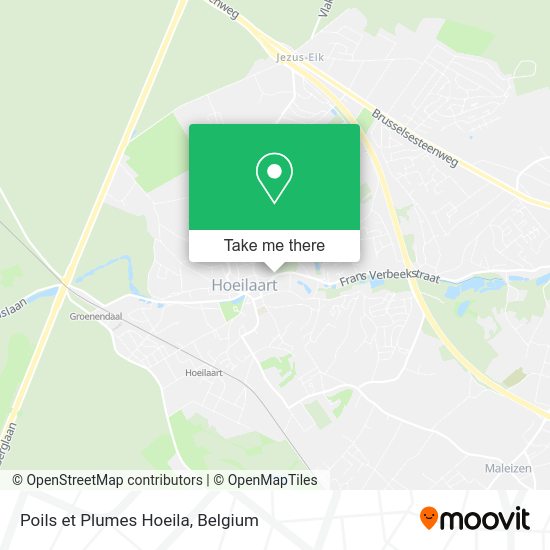Poils et Plumes Hoeila map