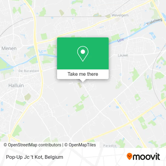 Pop-Up Jc 't Kot map