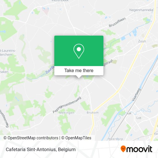 Cafetaria Sint-Antonius map