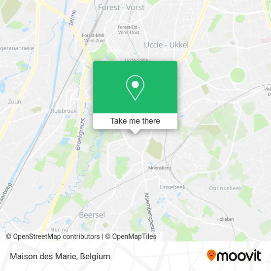 Maison des Marie map