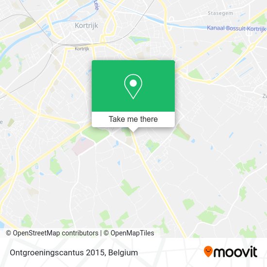 Ontgroeningscantus 2015 map
