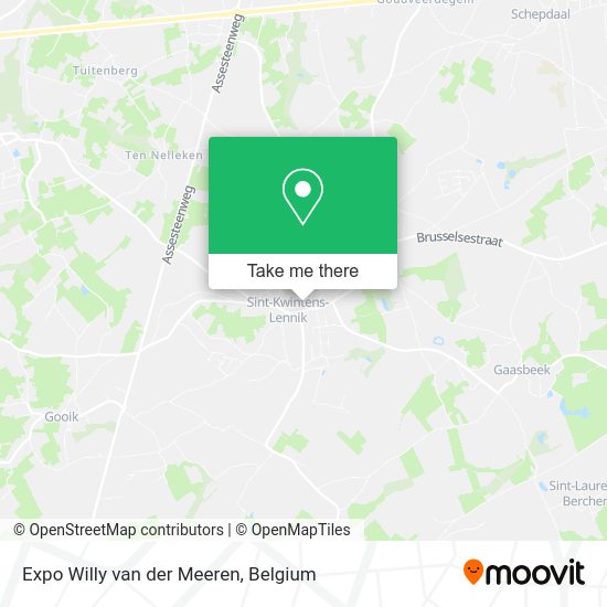 Expo Willy van der Meeren map