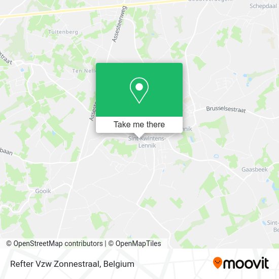 Refter Vzw Zonnestraal map