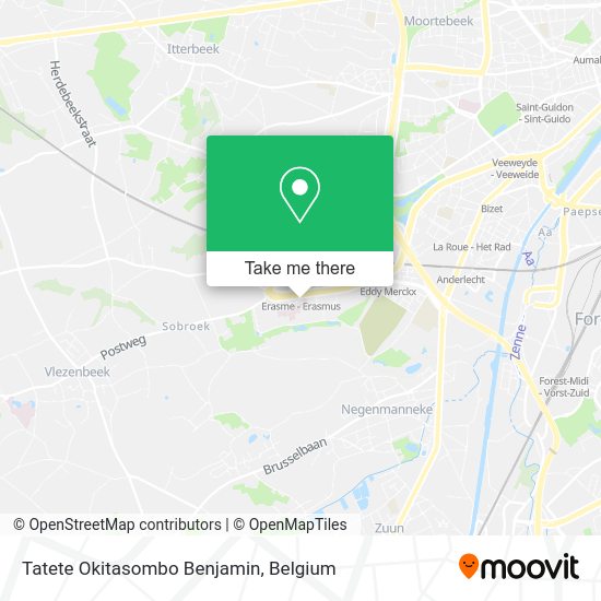 Tatete Okitasombo Benjamin map
