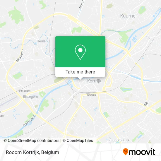 Rooom Kortrijk map