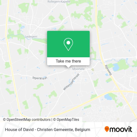 House of David - Christen Gemeente map