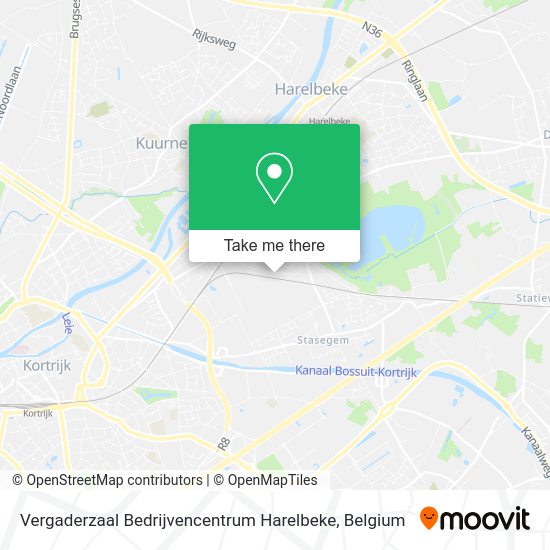 Vergaderzaal Bedrijvencentrum Harelbeke map