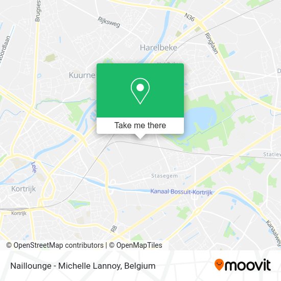 Naillounge - Michelle Lannoy map