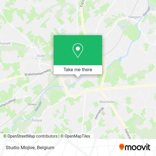 Studio Mojive map