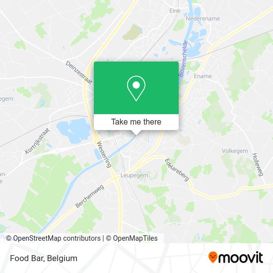 Food Bar map