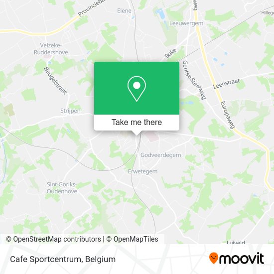 Cafe Sportcentrum plan