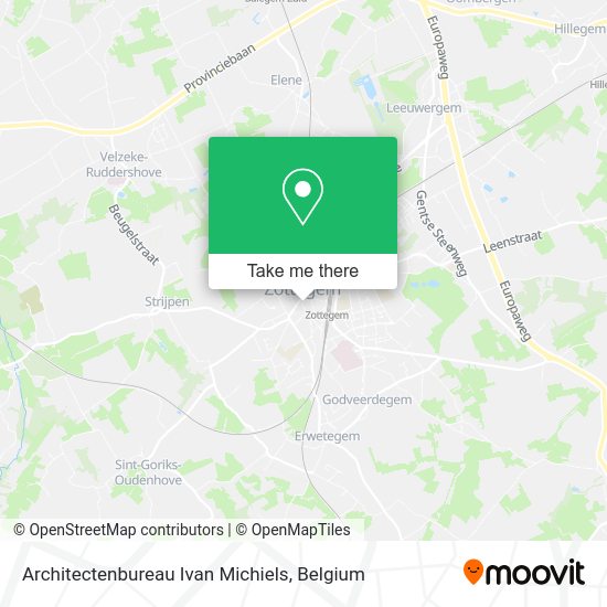 Architectenbureau Ivan Michiels map