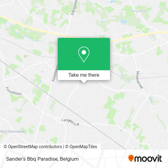Sander's Bbq Paradise plan