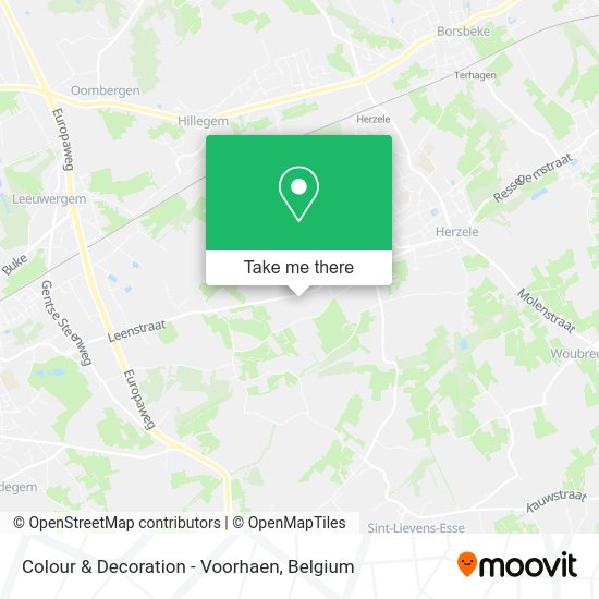 Colour & Decoration - Voorhaen plan