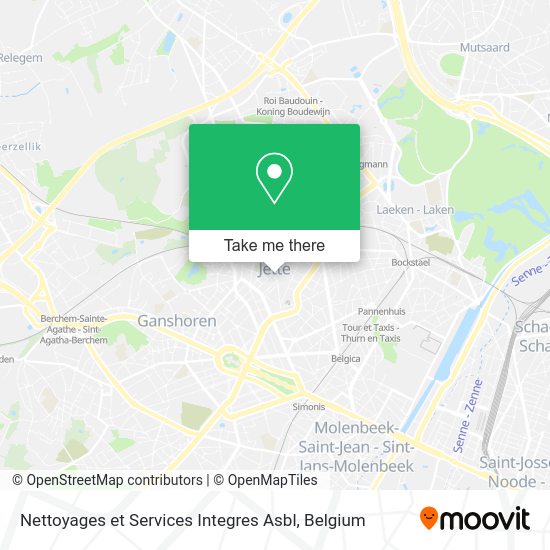 Nettoyages et Services Integres Asbl plan