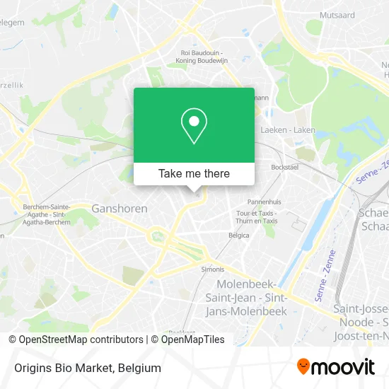 Origins Bio Market map