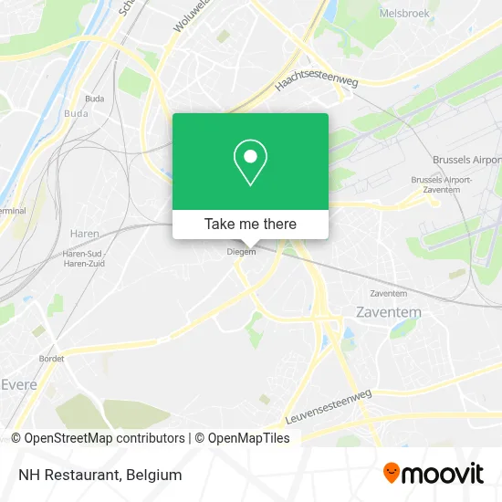 NH Restaurant map