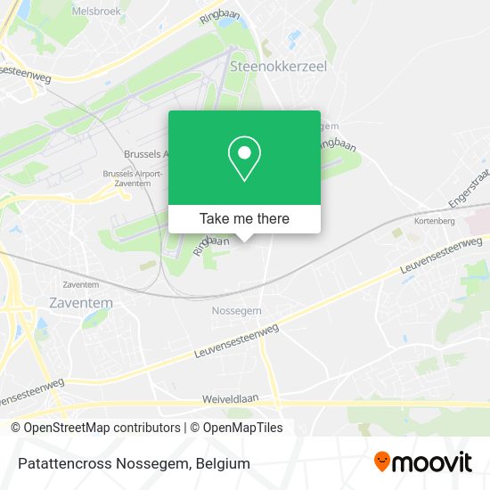 Patattencross Nossegem map