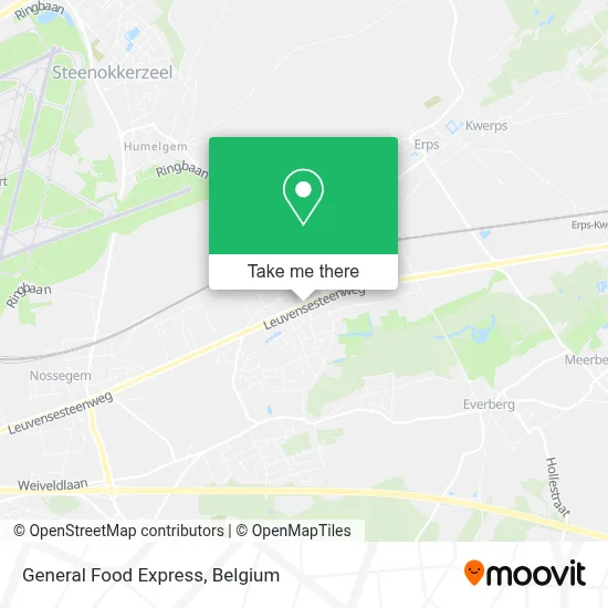 General Food Express map