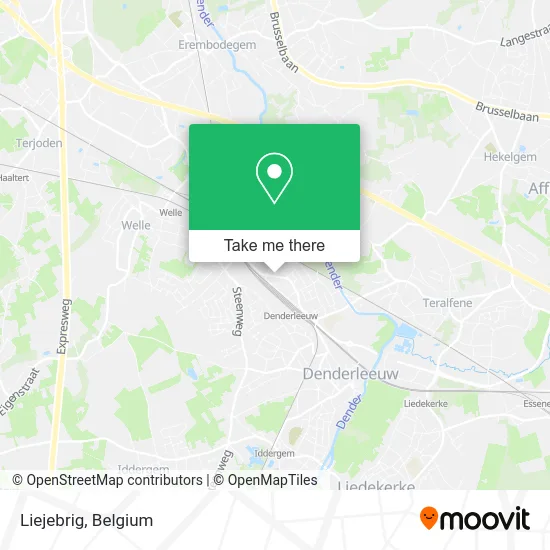Liejebrig map