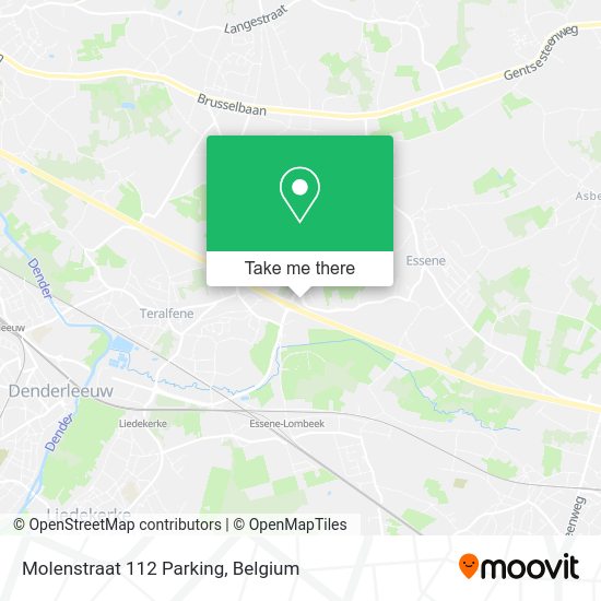 Molenstraat 112 Parking plan