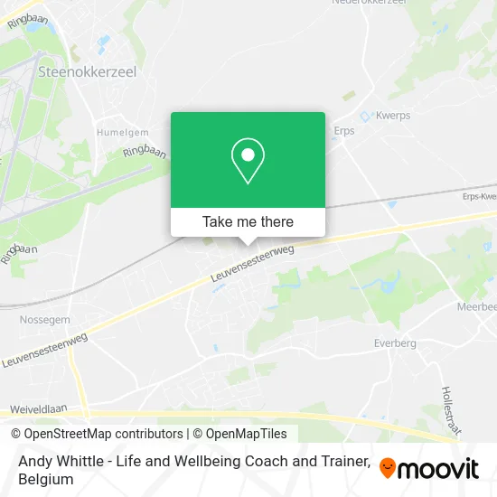 Andy Whittle - Life and Wellbeing Coach and Trainer map